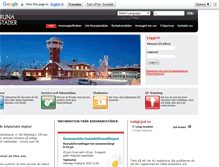Tablet Screenshot of kirunabostader.se